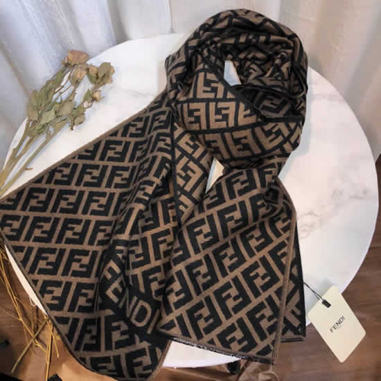 Fashion Casual Scarfs Simple Women Scarfs Replica Fashion Fendi Scarves 03